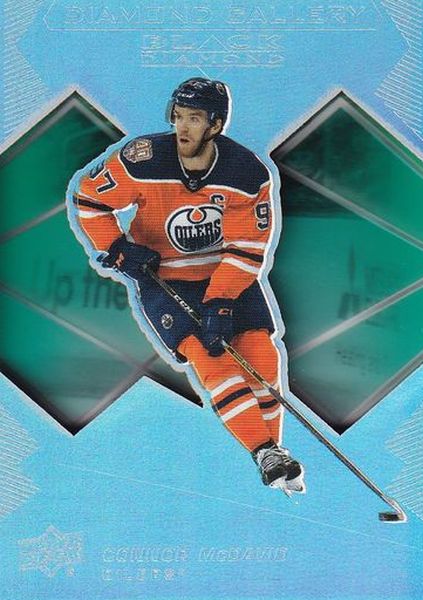 insert karta CONNOR McDAVID 19-20 Black Diamond Diamond Gallery číslo DG-CM